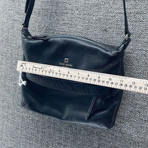 Kate Spade Crossbody Medium Leather Adjustable Strap Zip Pockets Minimalist - Picture 5 of 12